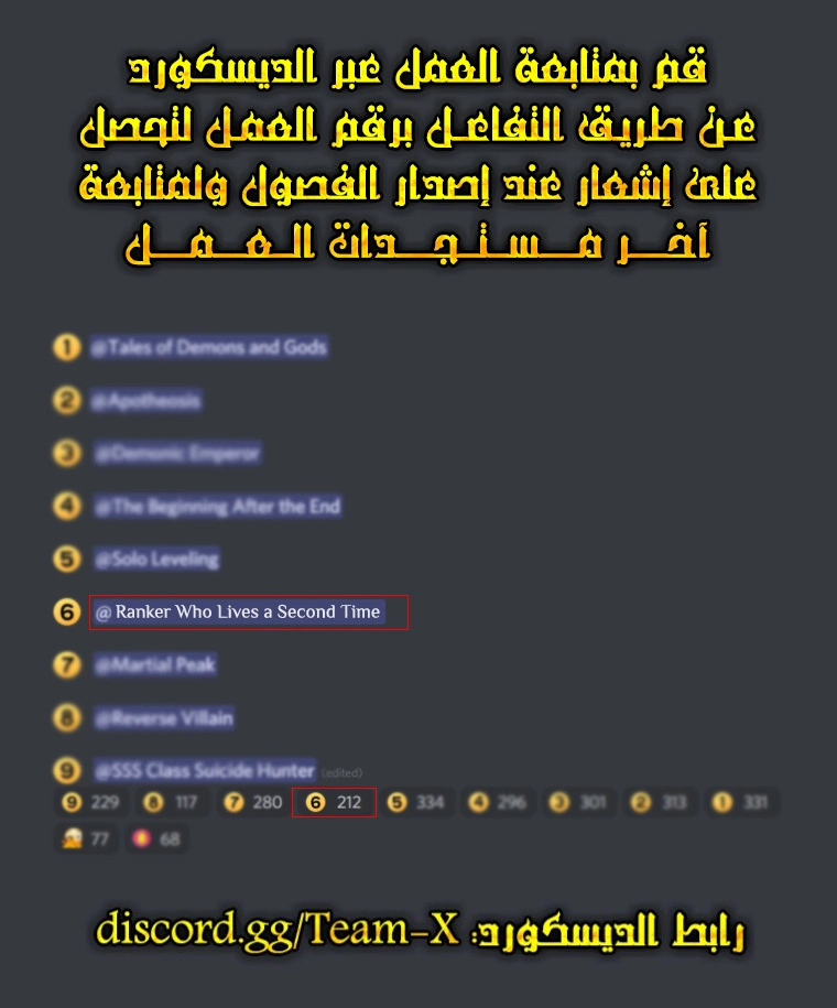 Ranker Who Lives A Second Time الفصل 137 — صفحة 10