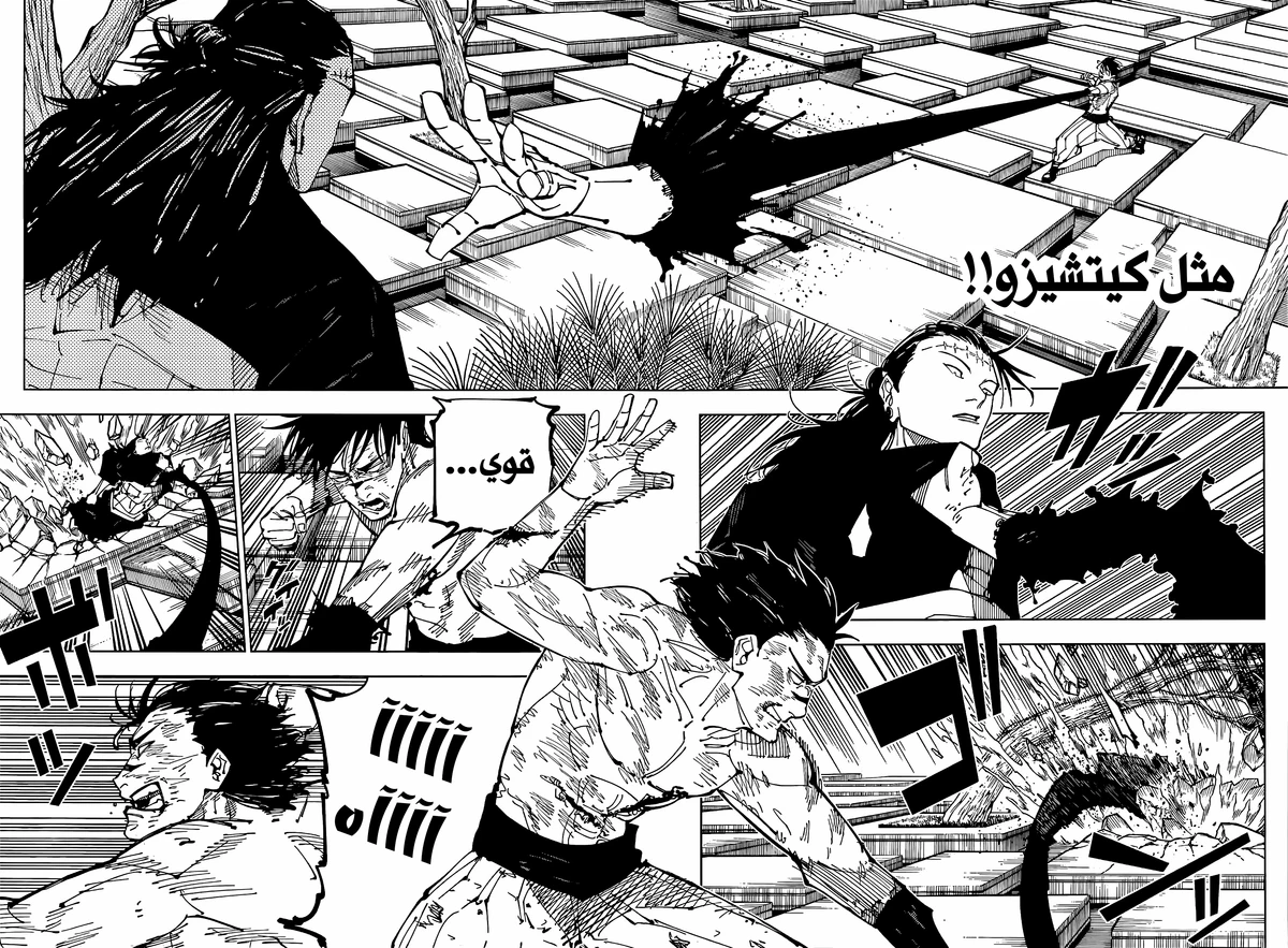 جوجوتسو كايسن chapter 204 — page 12
