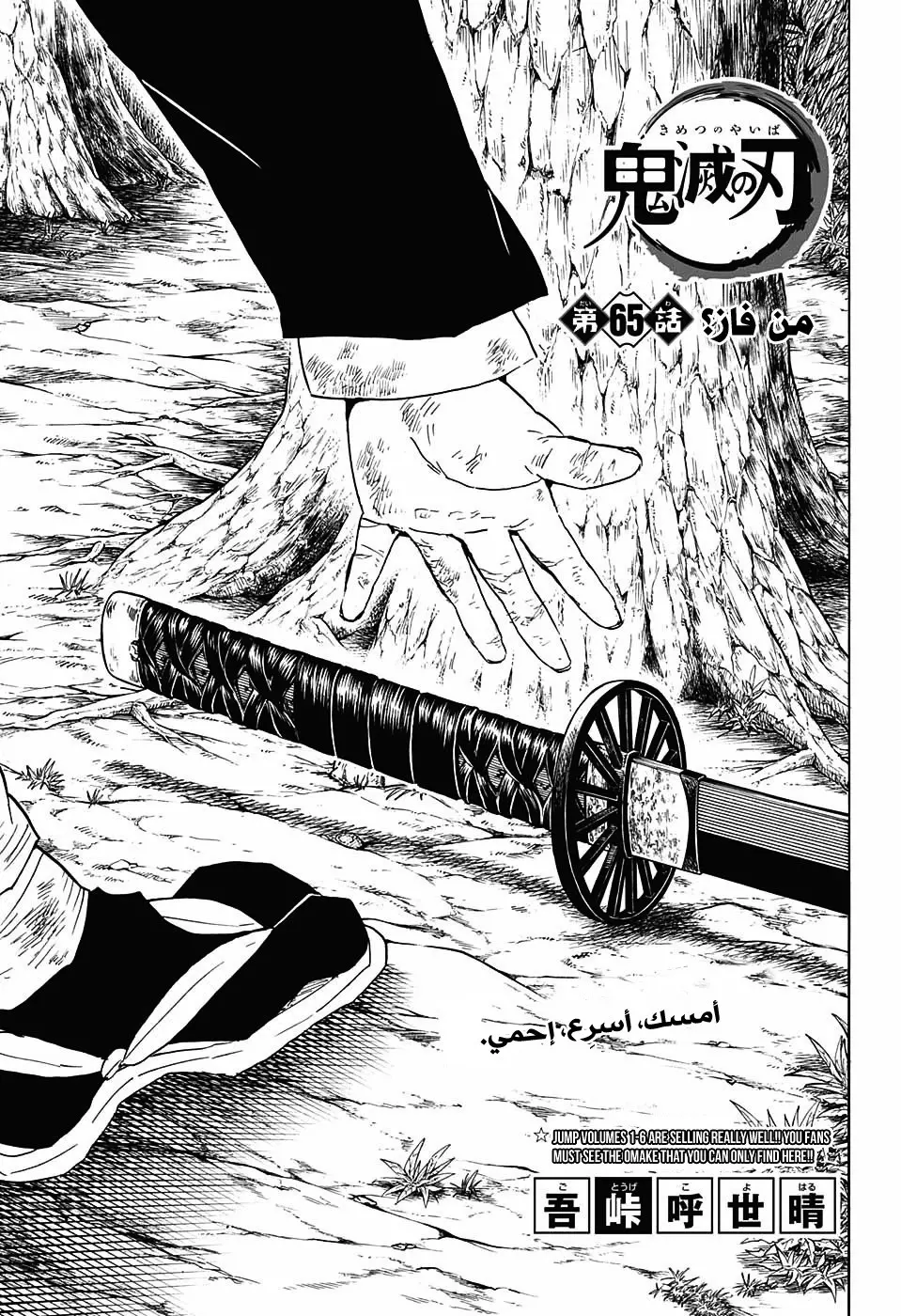 Kimetsu no Yaiba الفصل 65 — صفحة 1