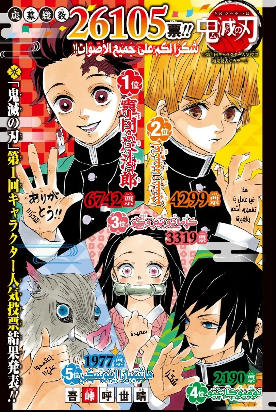 Kimetsu no Yaiba الفصل 83 — صفحة 1