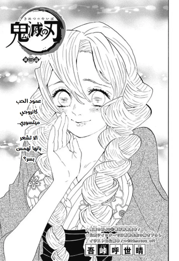 Kimetsu no Yaiba الفصل 101 — صفحة 1