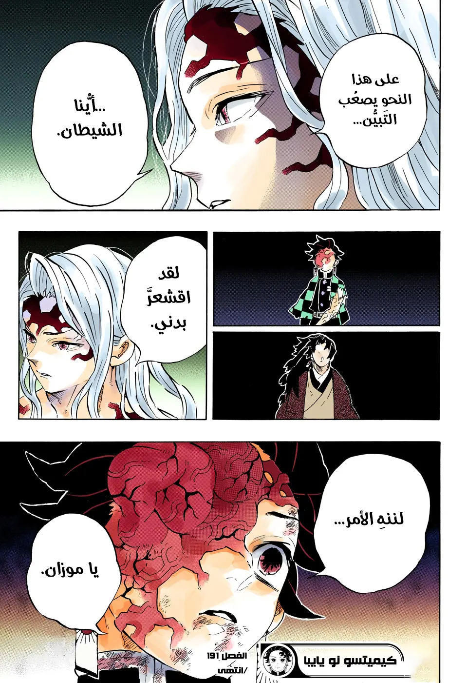 Kimetsu no Yaiba الفصل 191 — صفحة 14